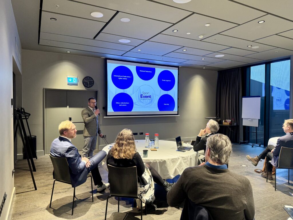 Jani Backman SEMF Nordic Event Hosts meeting